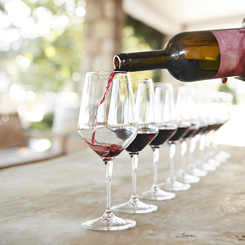 Wine tasting